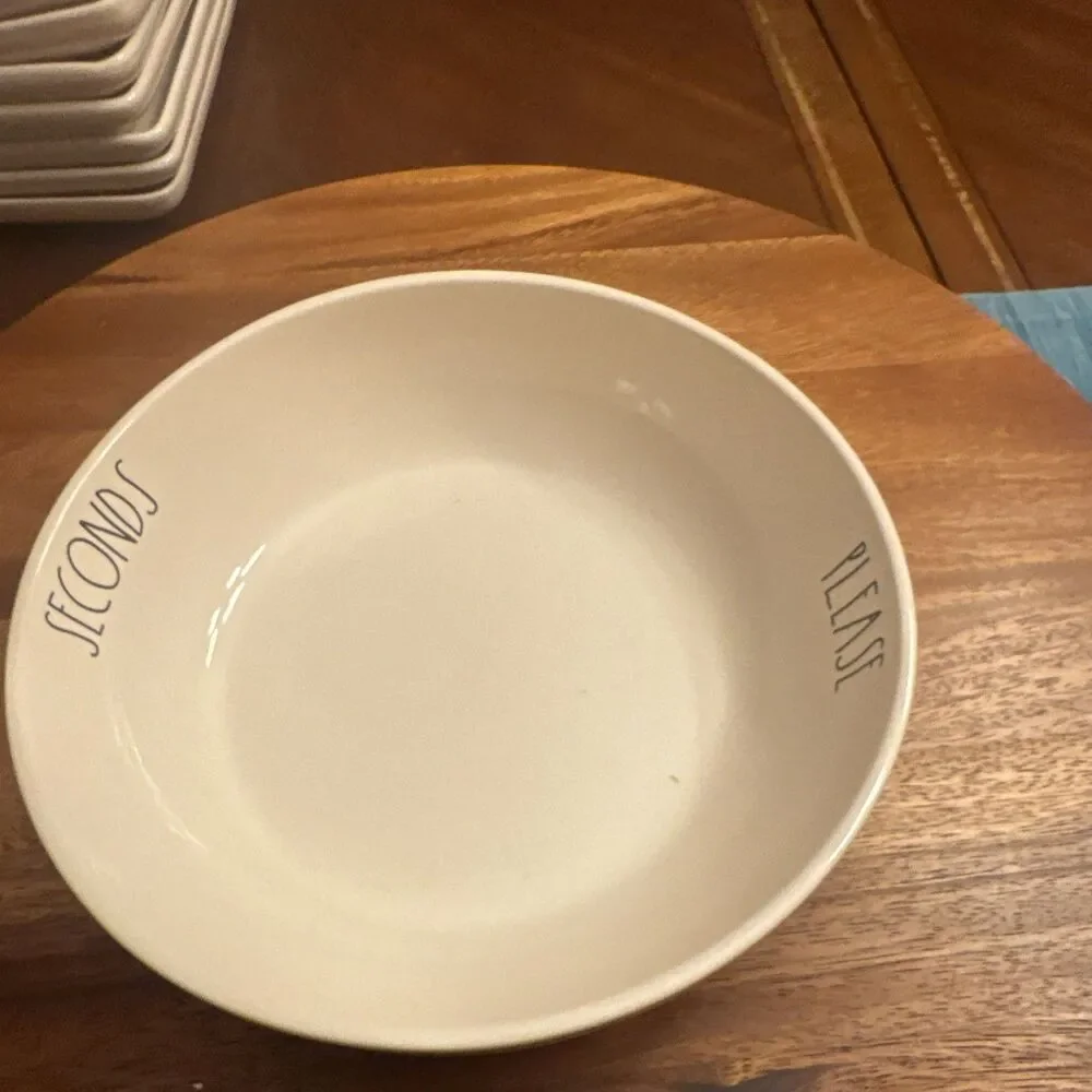 Individual Dinner Bowl Farmhouse by Magenta Seconds Please